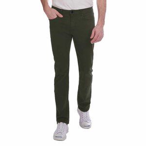 NWT Jachs New York Men's Straight Fit Stretch Pant Green Size 32x34 $60 DD243
